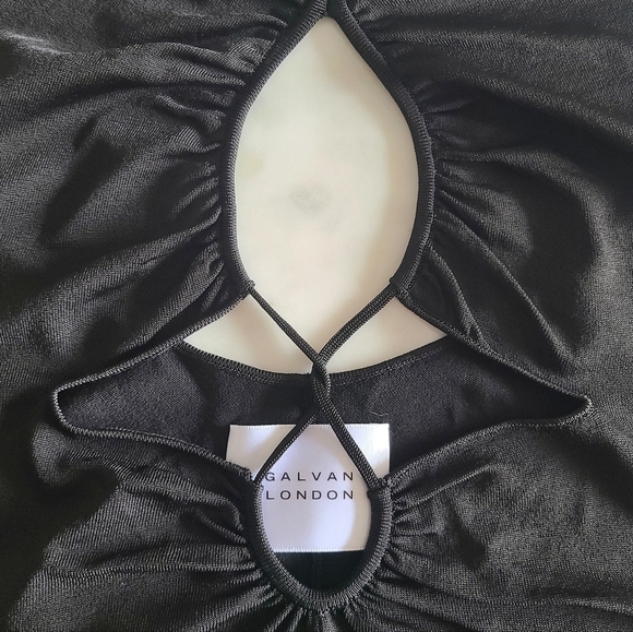 GALVAN LONDON Kali Bodysuit, Size Extra Large, Black, NWT - Picture 8 of 16